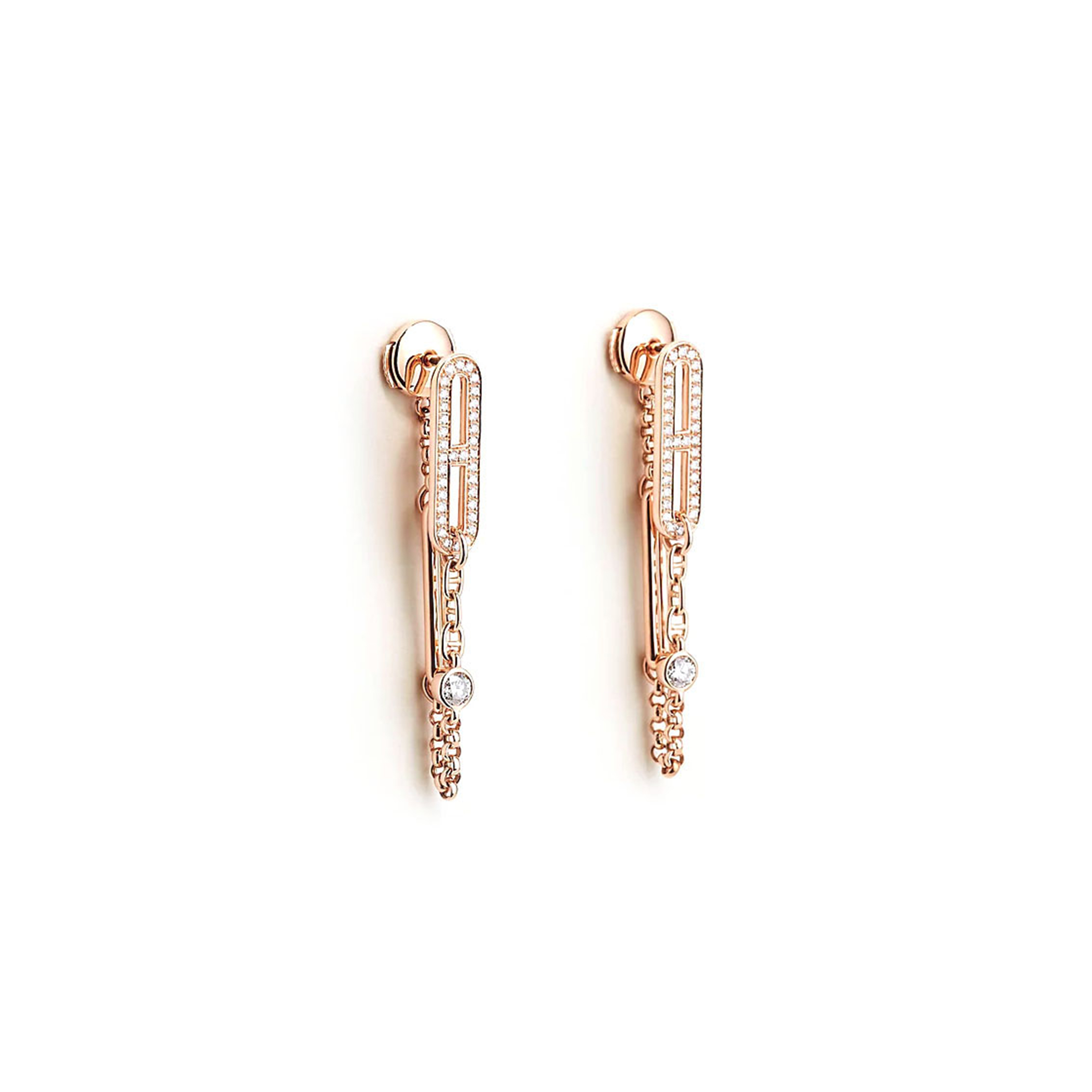 HERMÈS CHAINE D'ANCRE CHAOS EARRINGS H222516B00